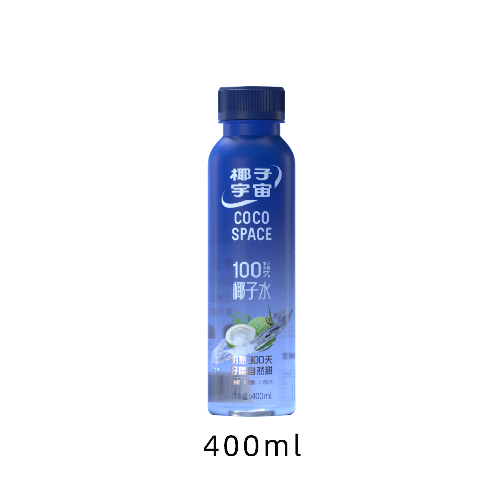 椰子宇宙100%椰子水400ml